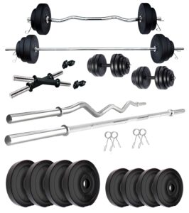 Kore PVC 20-100 Kg Home Gym Set