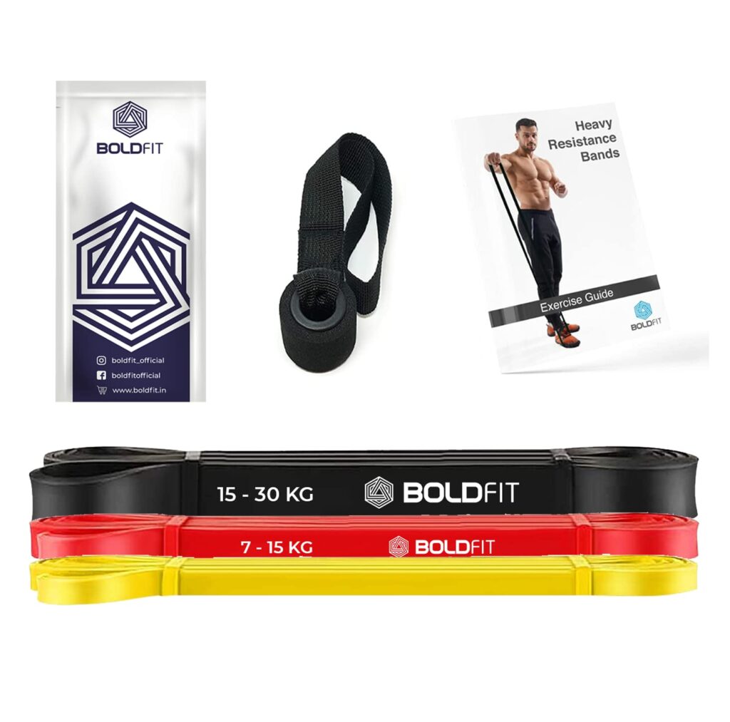 Best resistance bands for beginners – Boldfit Latex Band (Light Resistance)