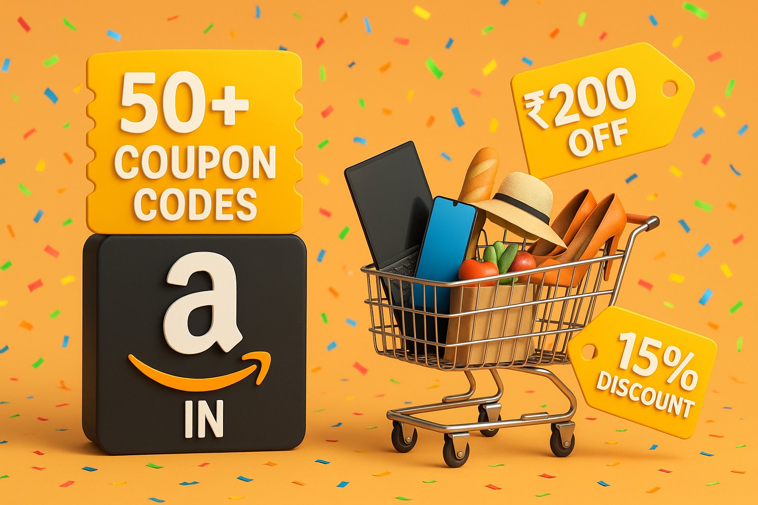 Read more about the article Top Amazon Coupon Codes June 2025: 50+ Verified Deals & 100% Working Promo Codes