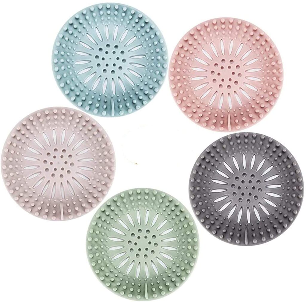 Silicone Drain Hair Catcher for Bathroom