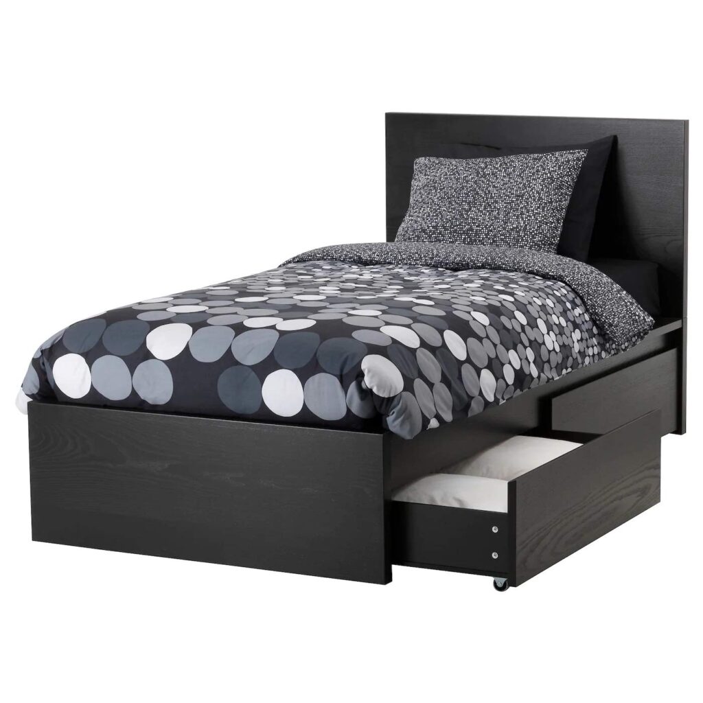 IKEA NEIDEN Pinewood King Single Bed Frame
