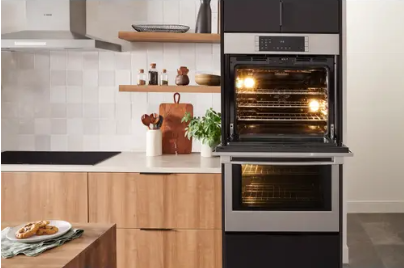 Bosch 30″ Double Wall Oven with Left Swing Door